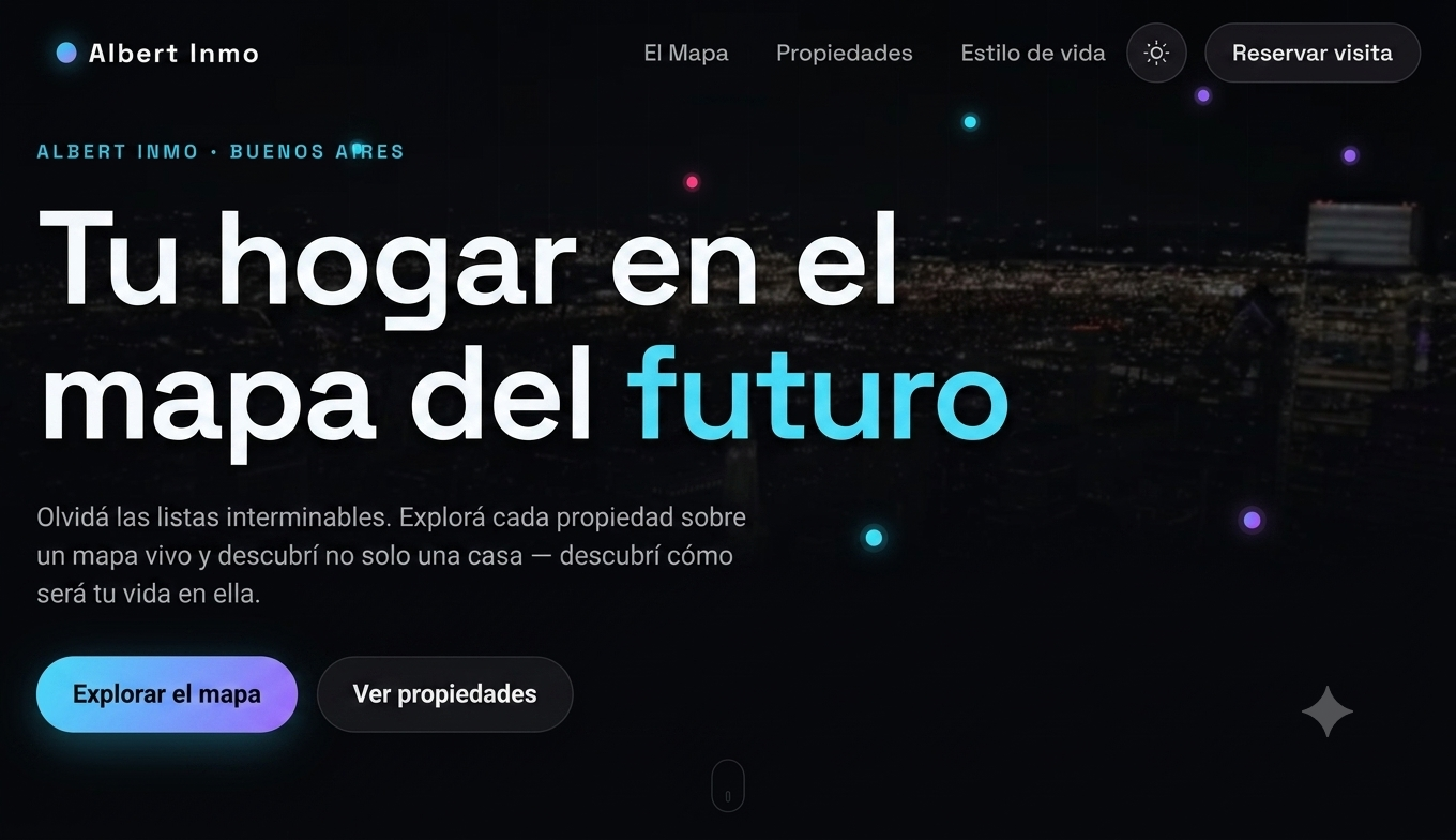 Demo Inmobiliaria con mapa interactivo y CRM