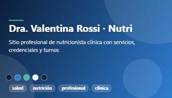 Demo Nutricionista